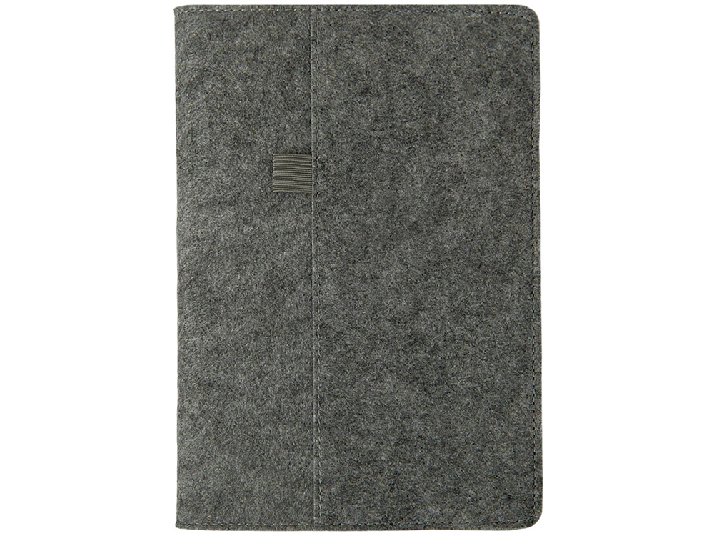 Двустороннее портфолио из рпет-фетра и искусственной кожи "Felt", серый-5