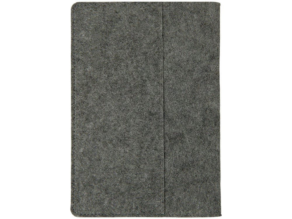 Двустороннее портфолио из рпет-фетра и искусственной кожи "Felt", серый-6