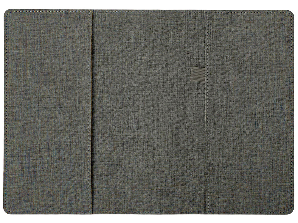 Двустороннее портфолио из рпет-фетра и искусственной кожи "Felt", серый-9