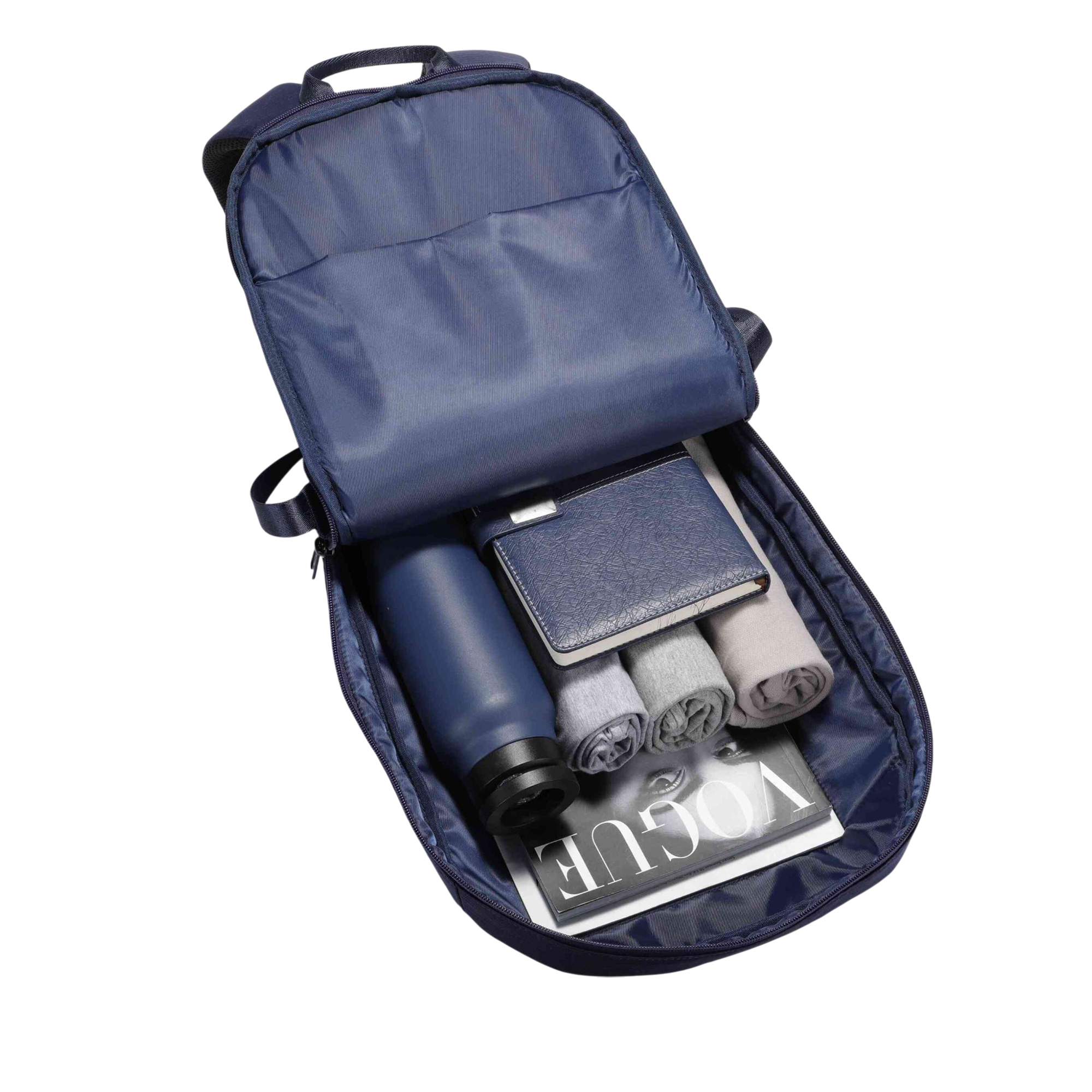 Рюкзак для ноутбука 14'' КЕНТУККИ, синий-10