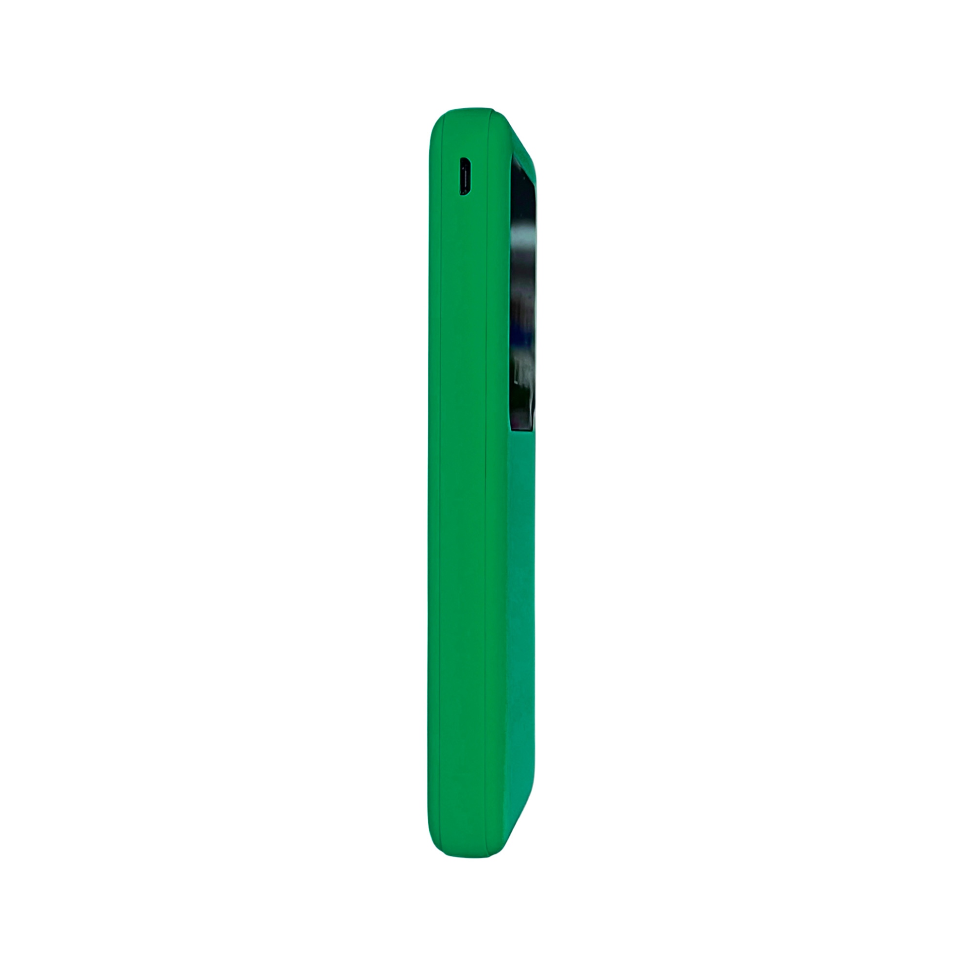 Внешний аккумулятор Kris soft touch, 10000mAh (Зелёный)-4