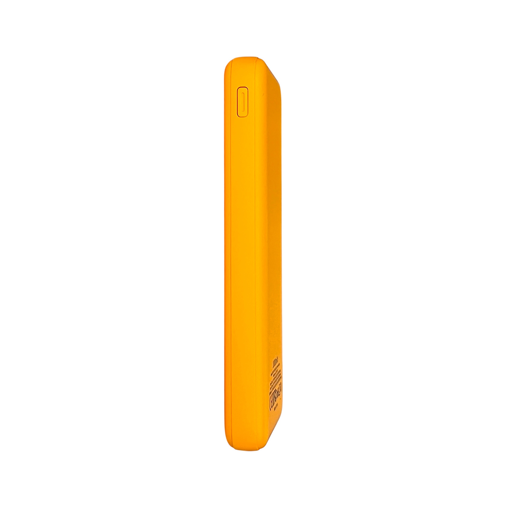 Внешний аккумулятор Kris soft touch, 10000mAh (Жёлтый)-3