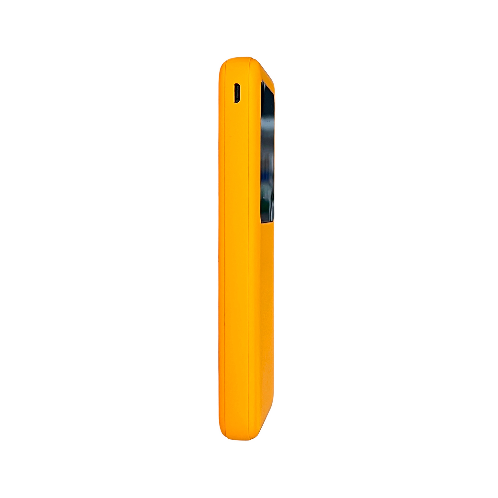 Внешний аккумулятор Kris soft touch, 10000mAh (Жёлтый)-4