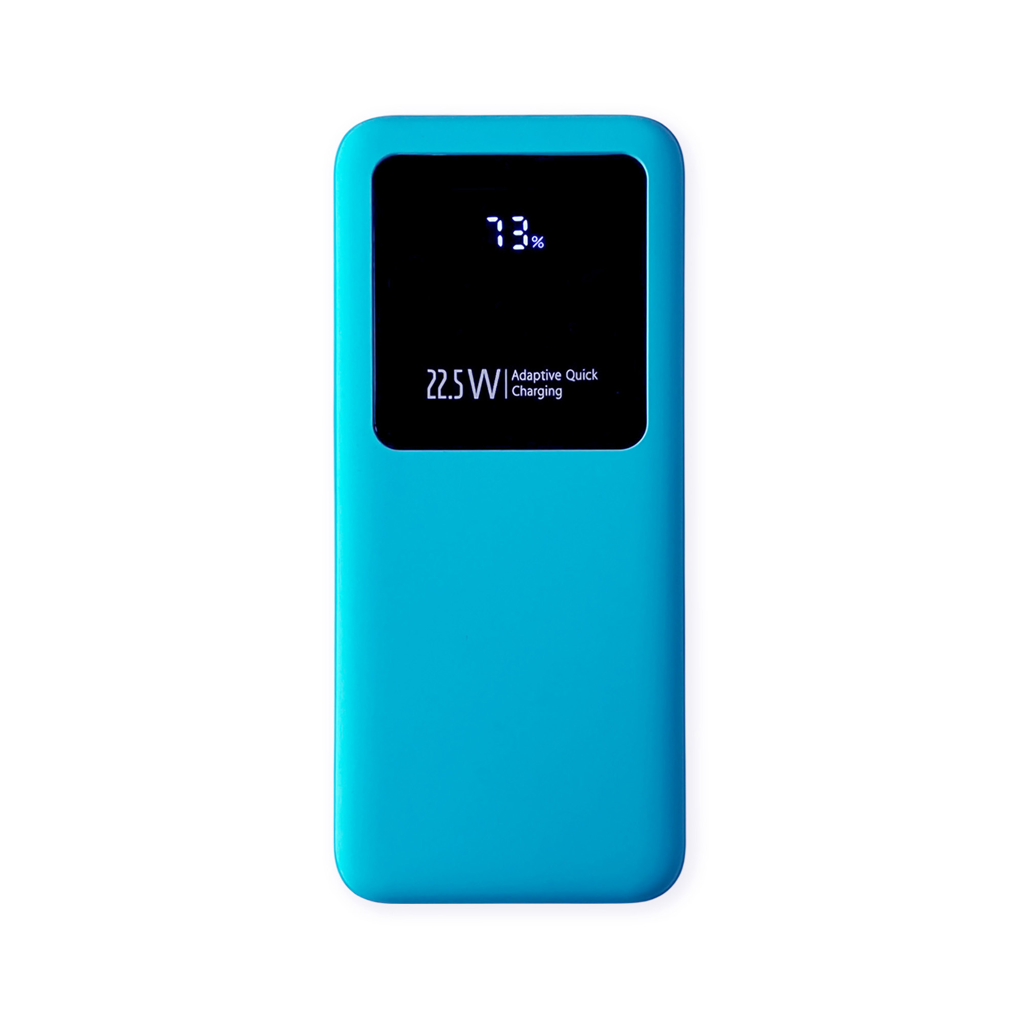 Внешний аккумулятор Kris soft touch, 10000mAh (Голубой)-1