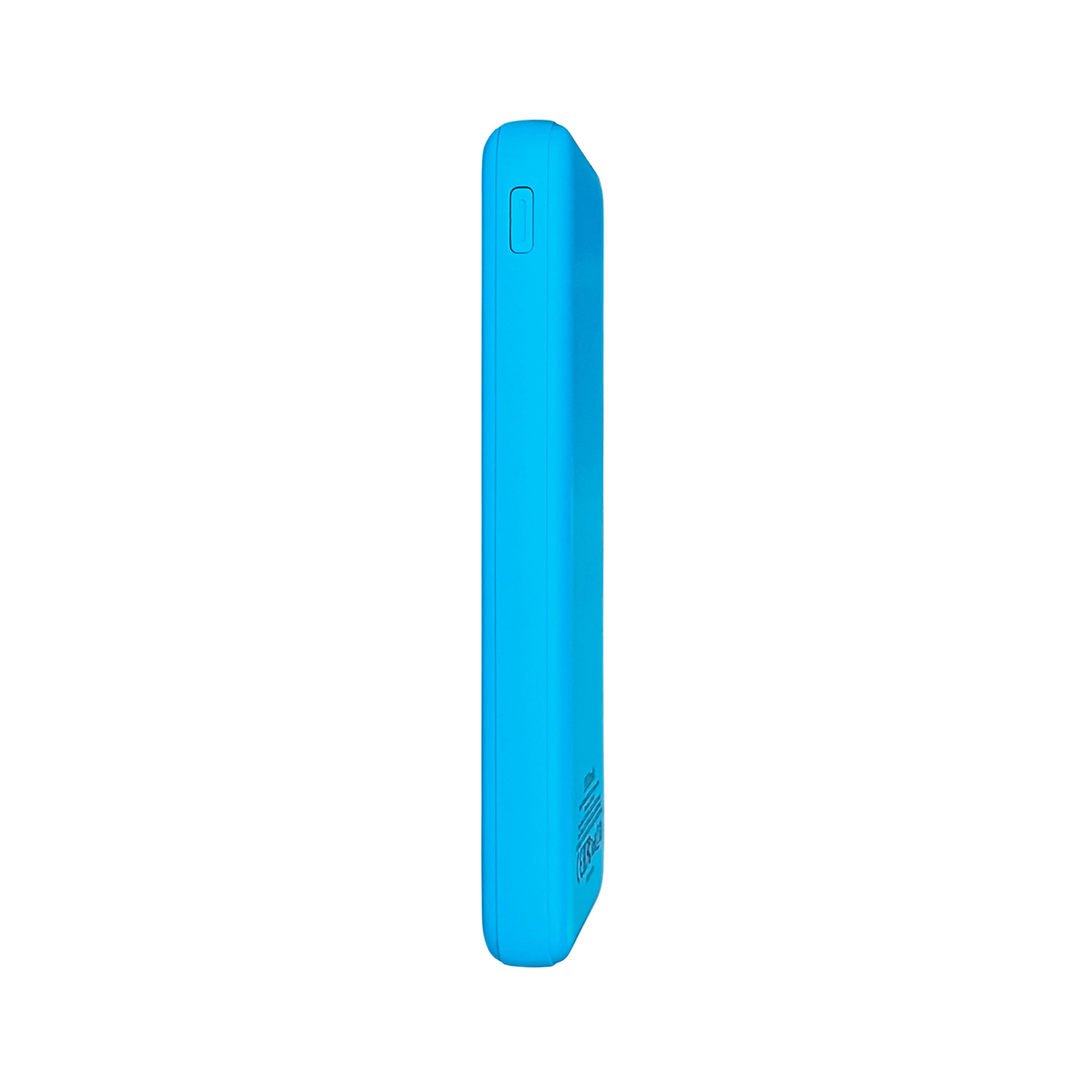 Внешний аккумулятор Kris soft touch, 10000mAh (Голубой)-3