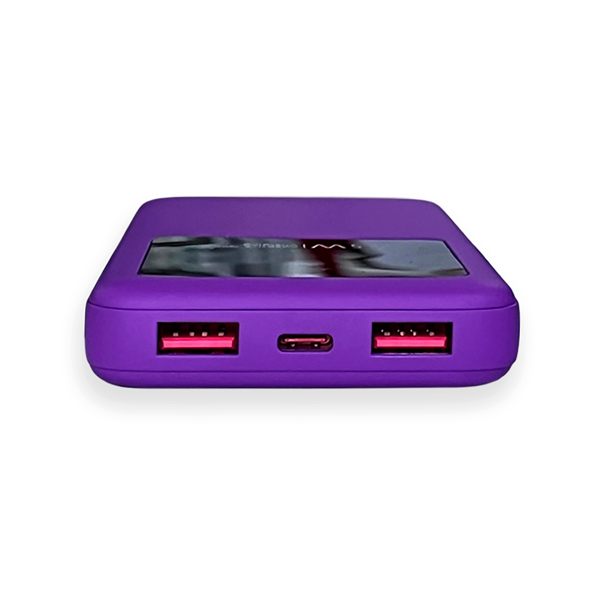 Внешний аккумулятор Kris soft touch, 10000mAh (Фиолетовый)-5