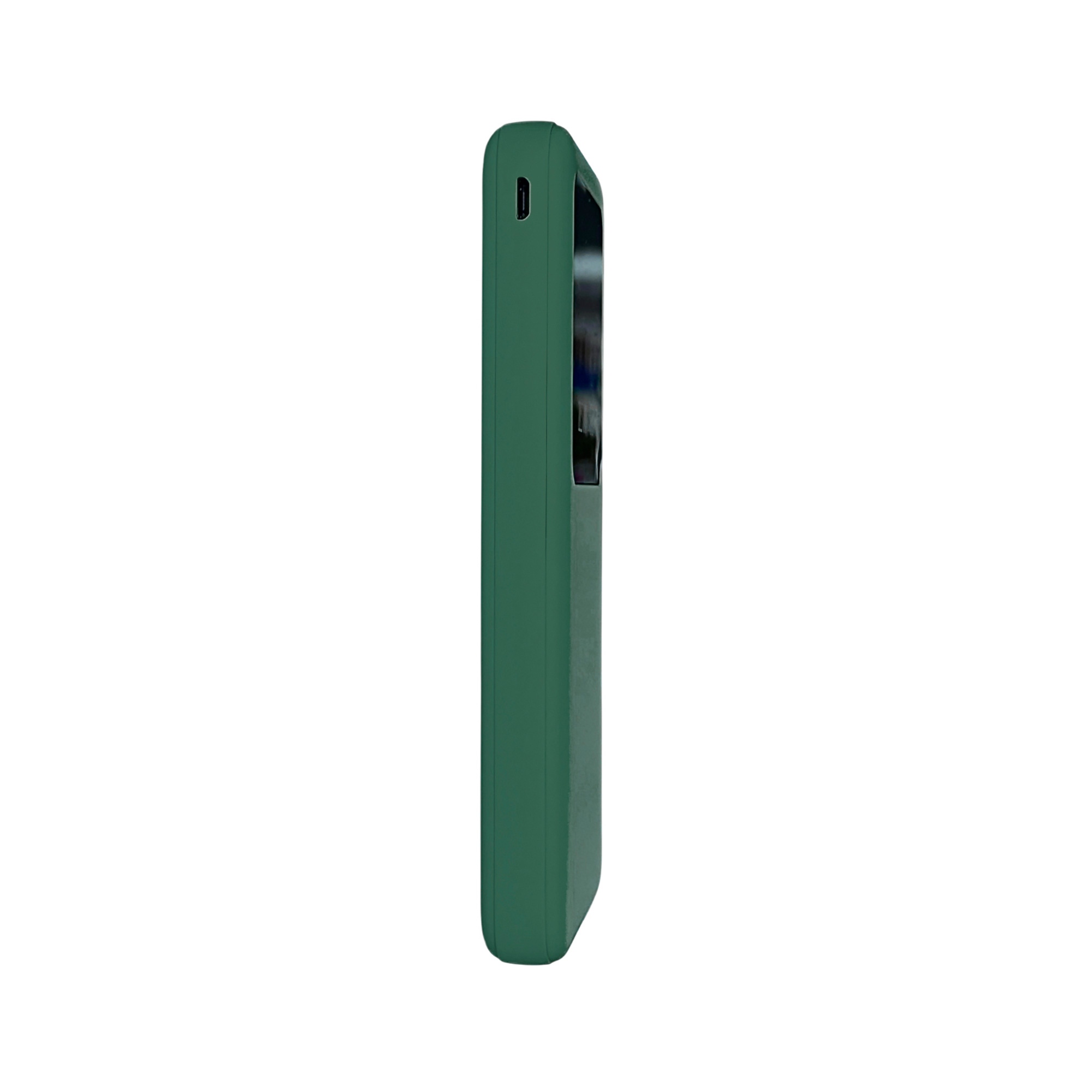 Внешний аккумулятор Kris soft touch, 10000mAh (Тёмно-зелёный)-4