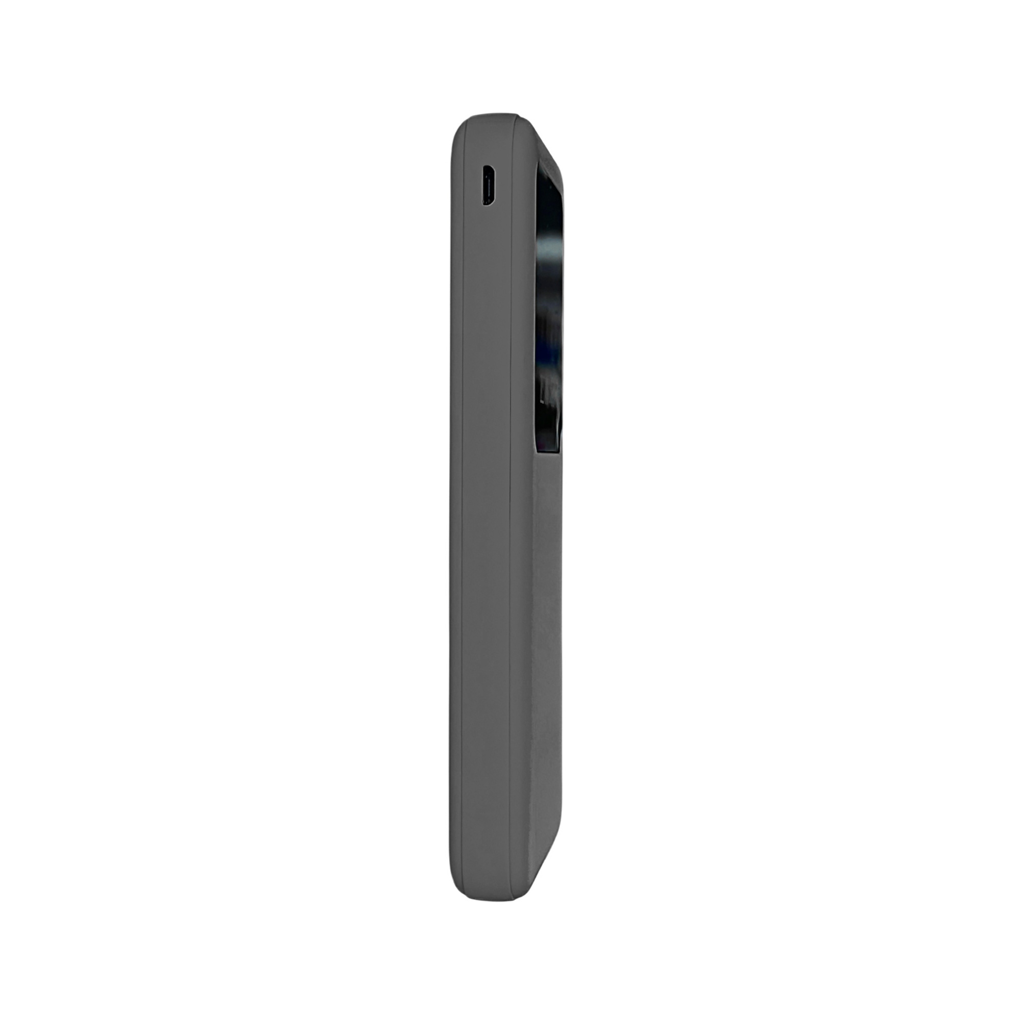 Внешний аккумулятор Kris soft touch, 10000mAh (Серый)-4