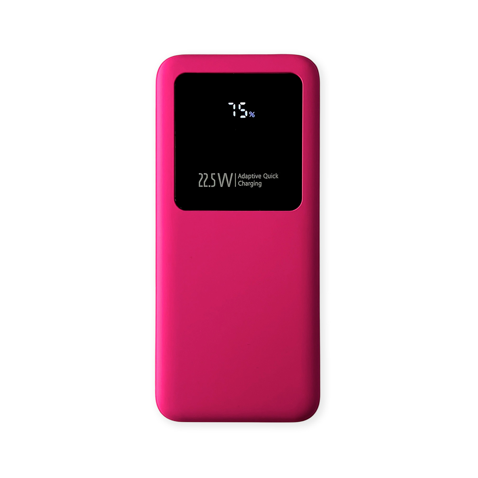 Внешний аккумулятор Kris soft touch, 10000mAh (Розовый)-1