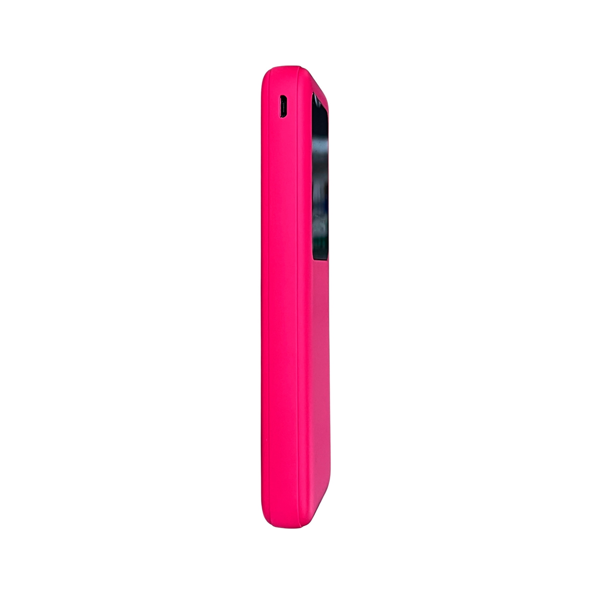 Внешний аккумулятор Kris soft touch, 10000mAh (Розовый)-4