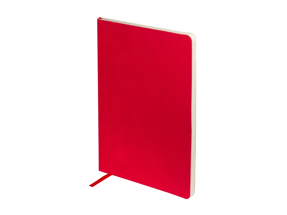 Блокнот А5 "Megapolis Flex Velvet", красный-1