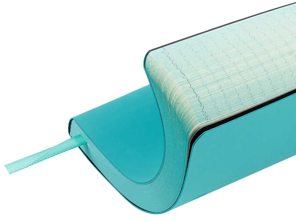 Ежедневник недатированный А5 "Megapolis Color Flex New", морская волна-6