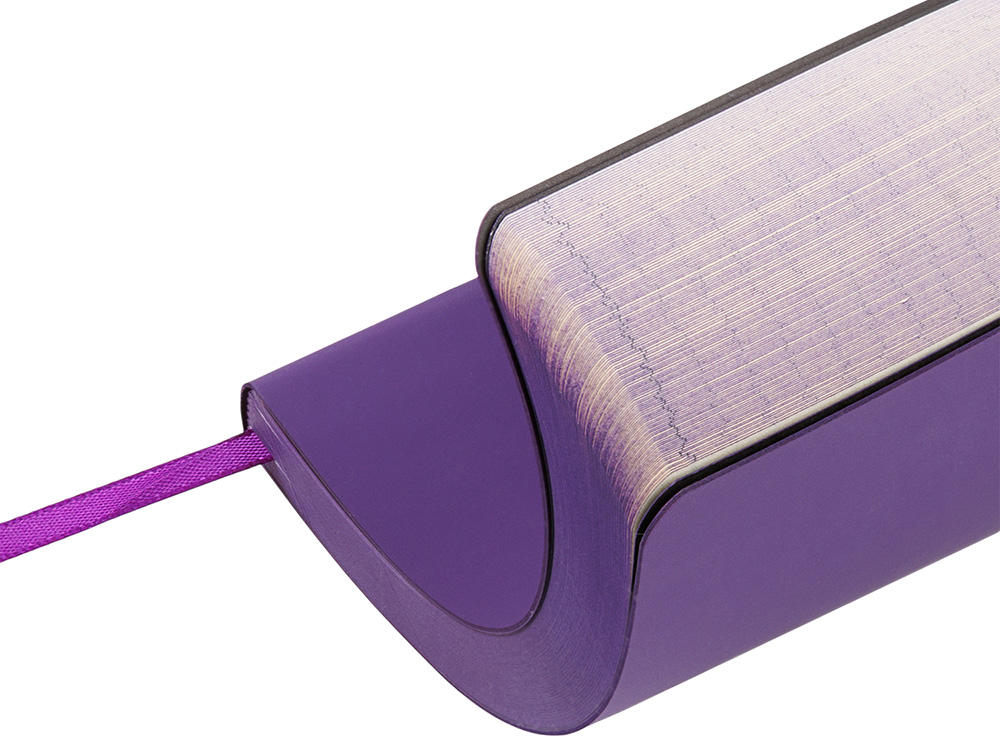Ежедневник недатированный А5 "Megapolis Color Flex New", фиолетовый-6
