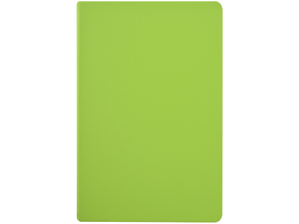Ежедневник А5 "Megapolis Color New" soft-touch, салатовый-3