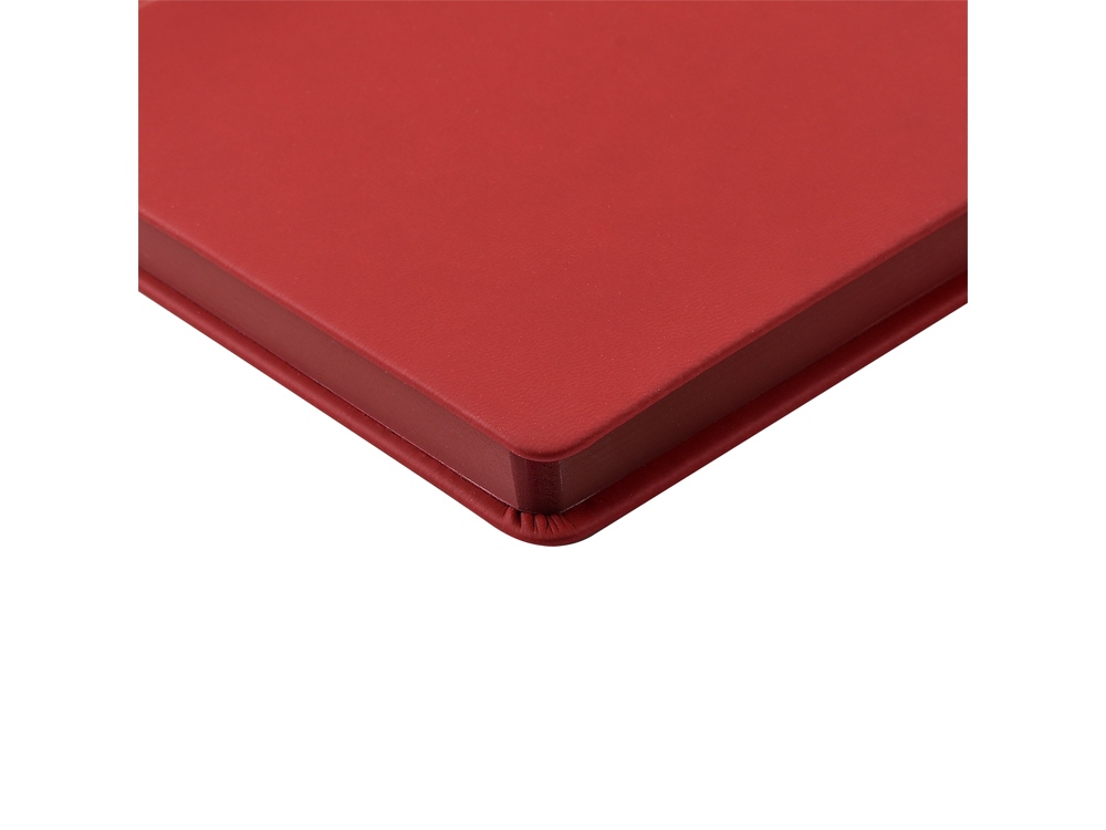 Ежедневник А5 "Megapolis Color" soft-touch, красный-4