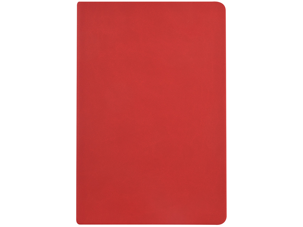 Ежедневник А5 "Megapolis Color New" soft-touch, красный-1