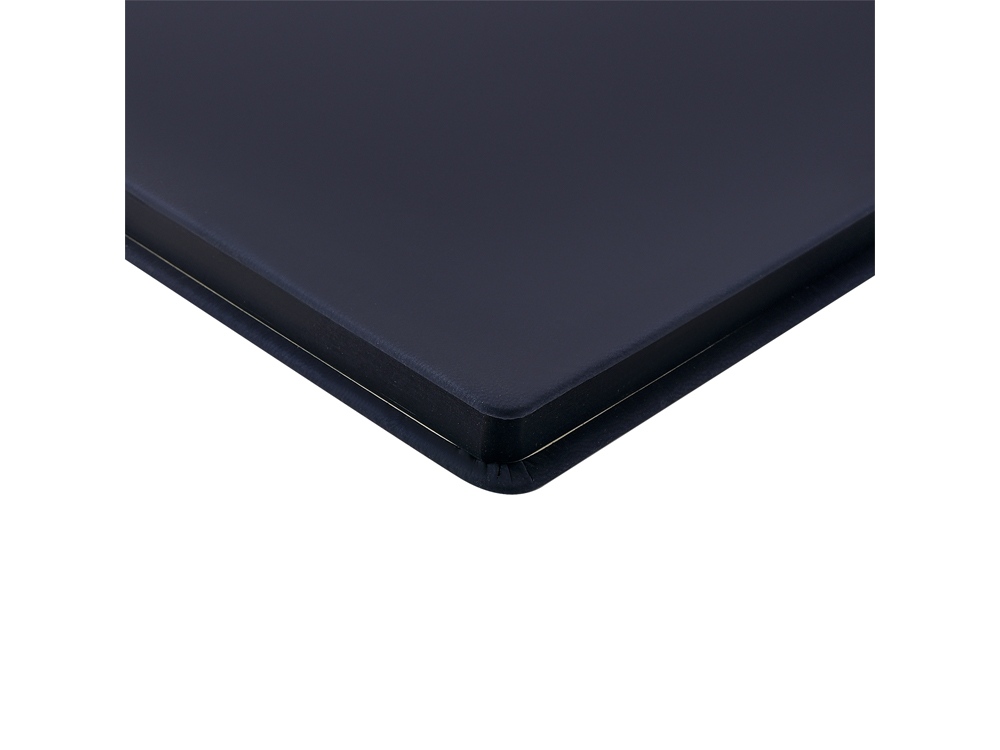 Ежедневник А5 "Megapolis Color" soft-touch, темно-синий navy-4