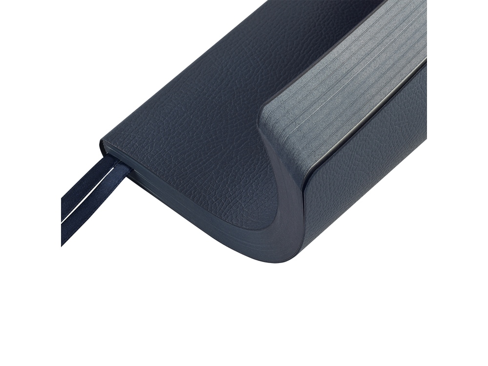 Ежедневник недатированный А5 "Megapolis Nappa Flex", темно-синий navy-6