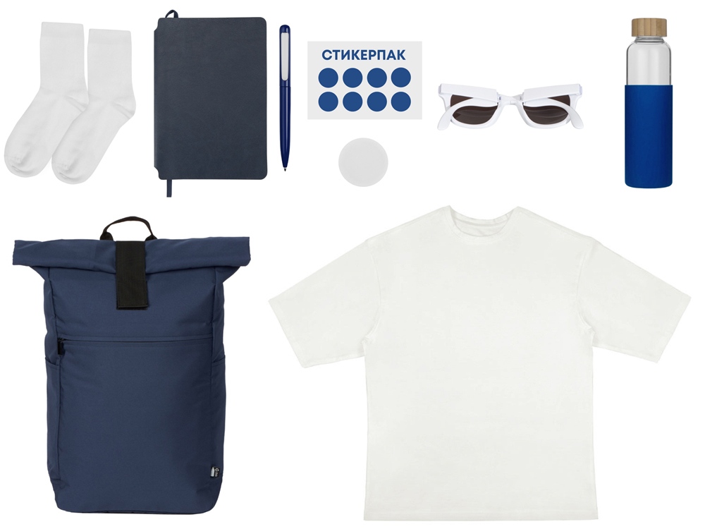 Welcome pack «Welcome Aboard!», синий-2