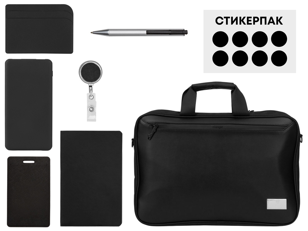 Welcome pack «Swift start», черный с нанесением-1