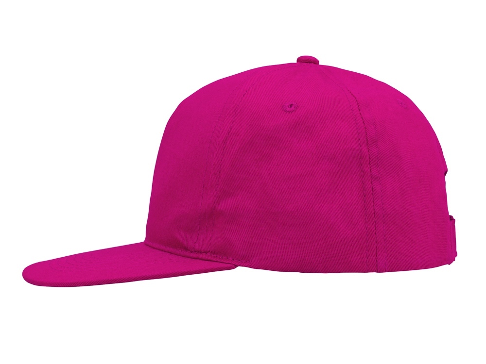 Бейсболка "Poly" 5-ти панельная 120гр, фуксия-6