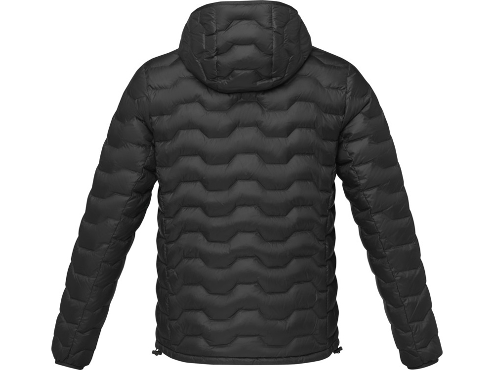 Мужская утепленная куртка Petalite из материалов, переработанных по стандарту GRS - сплошной черный-2