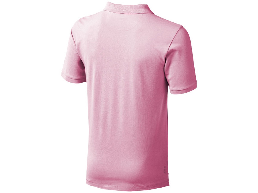 Calgary мужская рубашка-поло с коротким рукавом, light pink-1