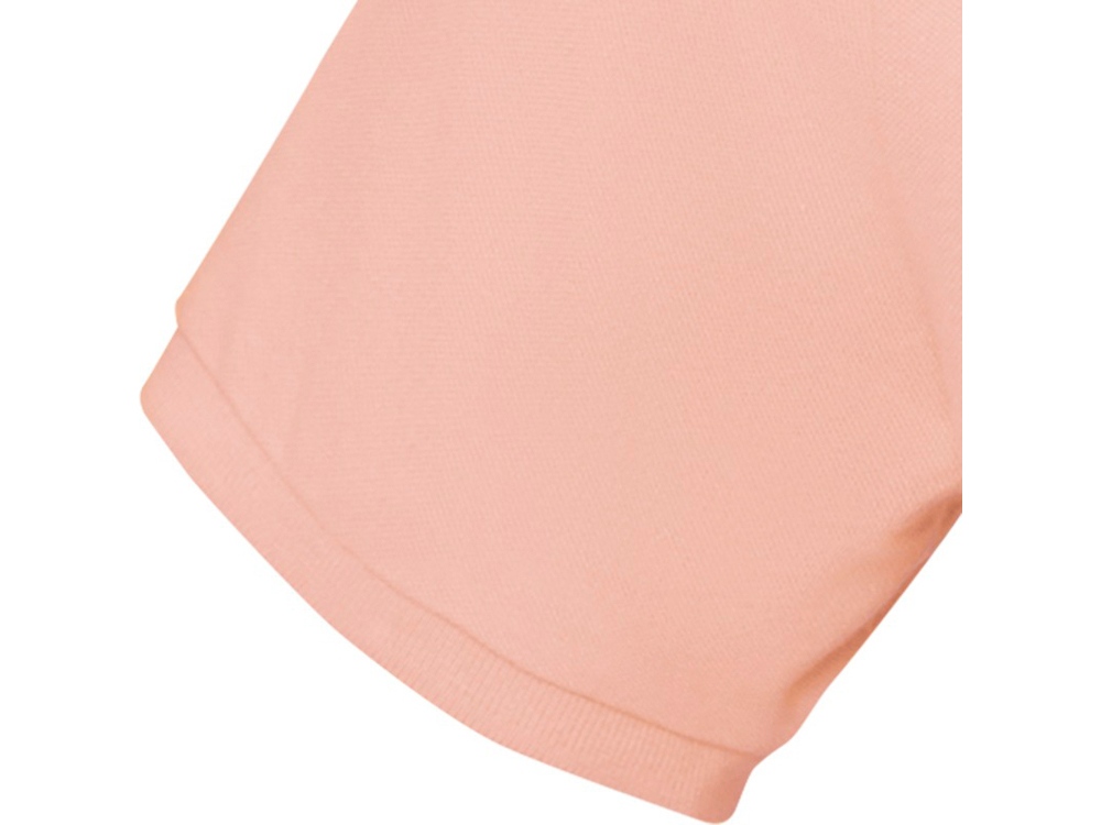 Calgary мужская рубашка-поло с коротким рукавом, pale blush pink-4