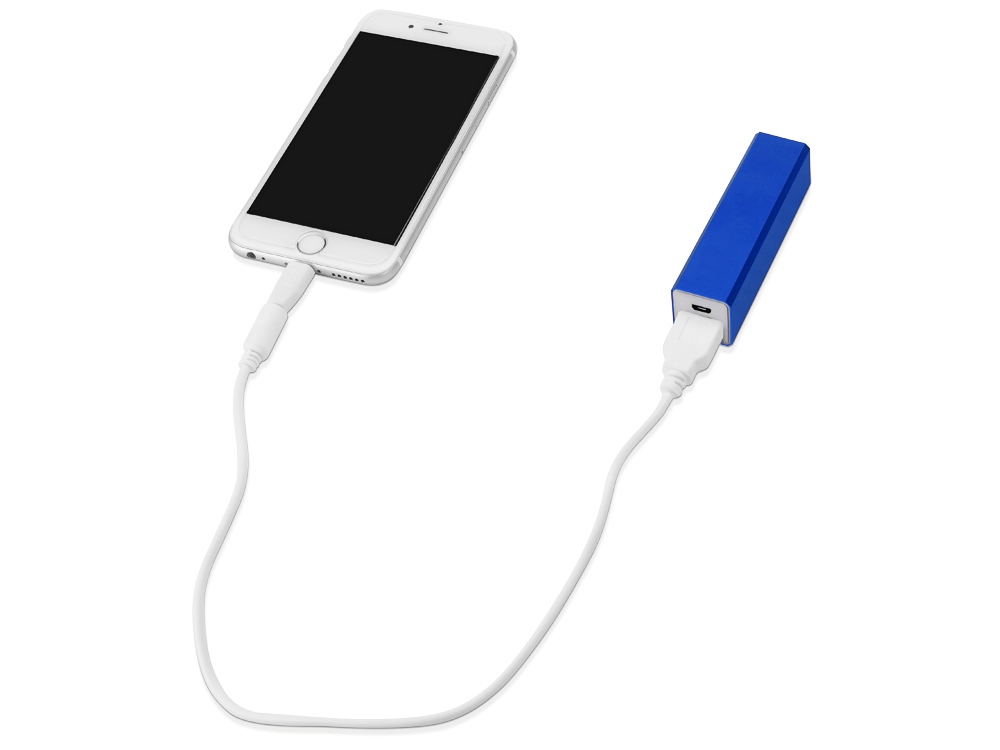 Портативное зарядное устройство "Брадуэлл", 2200 mAh, синий-1