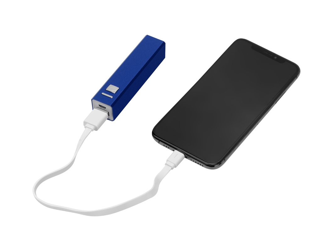 Портативное зарядное устройство "Спейс", 3000 mAh, синий-1