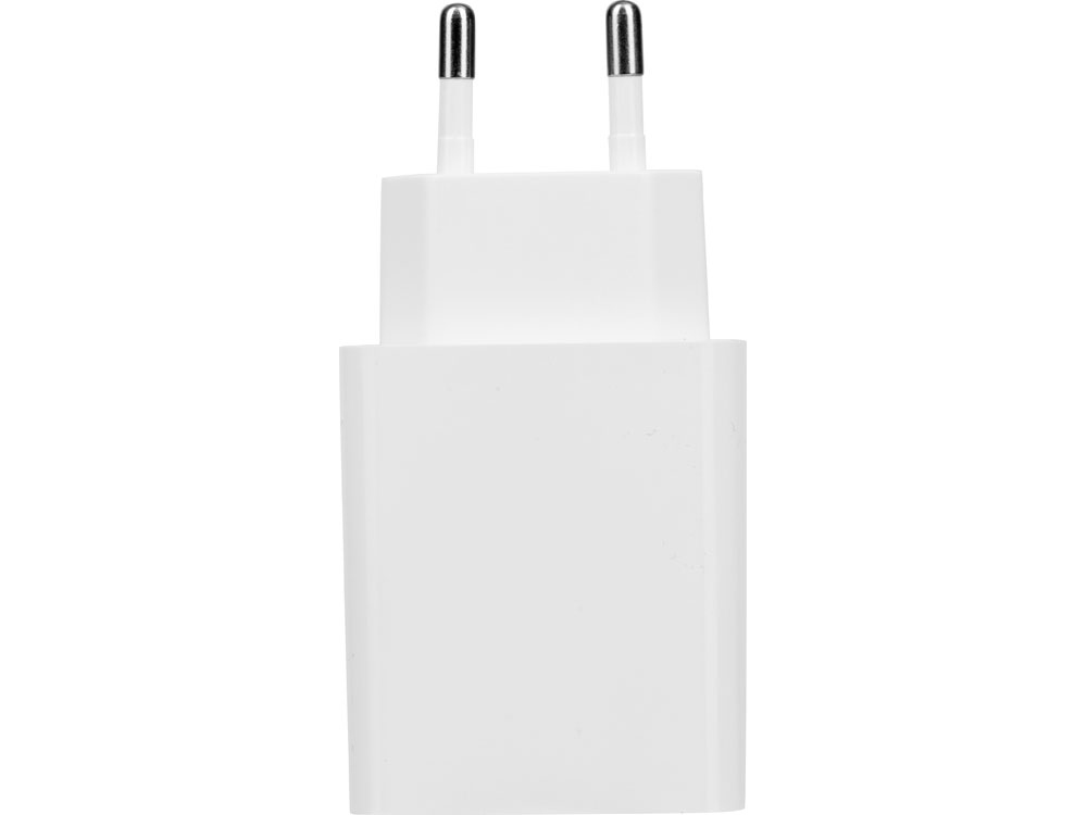Сетевое зарядное устройство c выходами USB-A и USB-C «Recharger», 10 Вт, белый-1