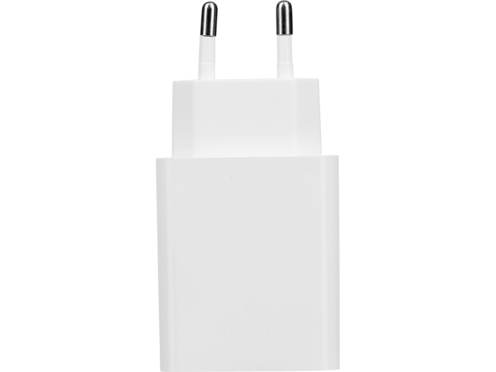 Сетевое зарядное устройство c выходами USB-A и USB-C «Recharger Pro», быстрая зарядка QC/PD, 30 Вт, белый-1