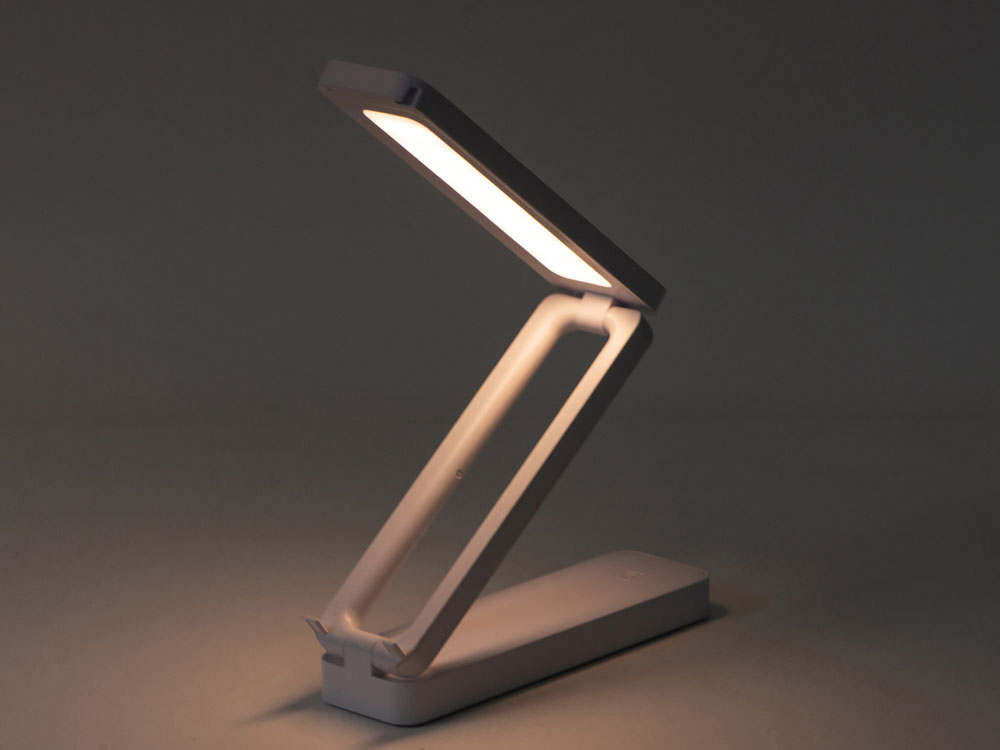 Складывающаяся настольная LED лампа "Stack N", 3 Вт, белый-6