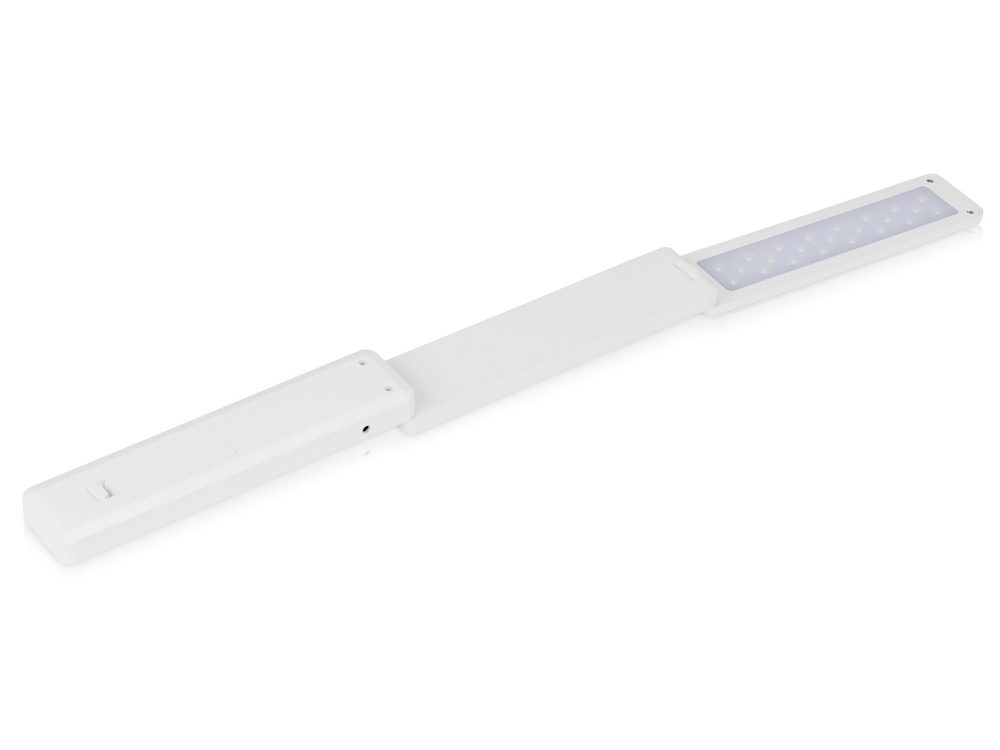 Складывающаяся настольная LED лампа "Stack", белый-4