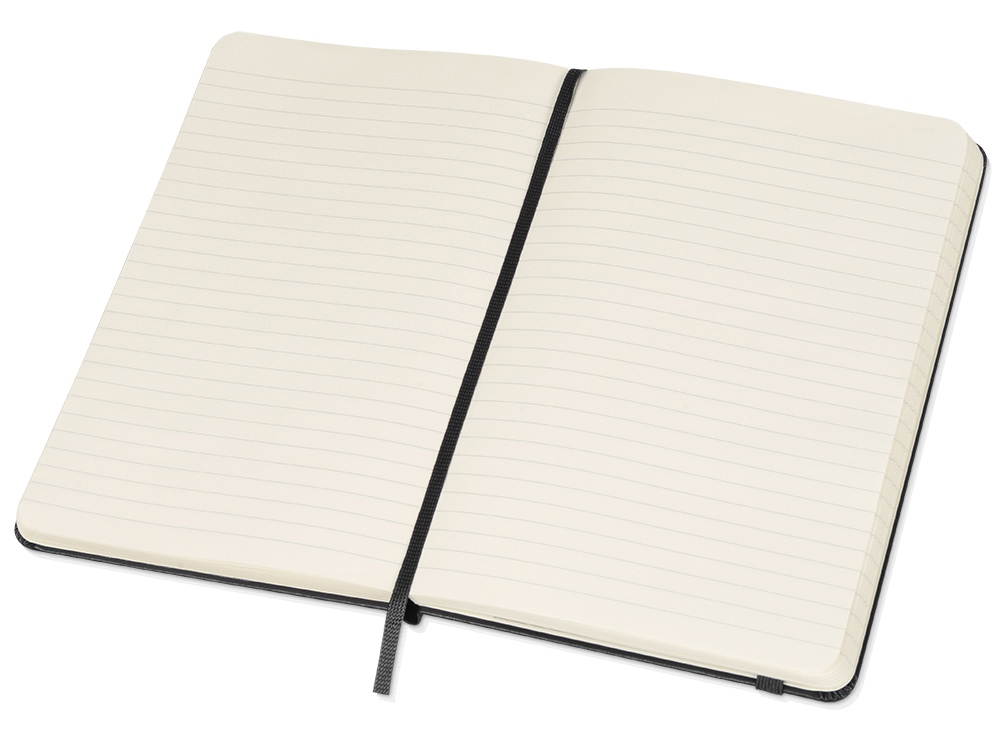 Записная книжка Moleskine Classic (в линейку) в твердой обложке, Medium (11,5x18 см), черный-1