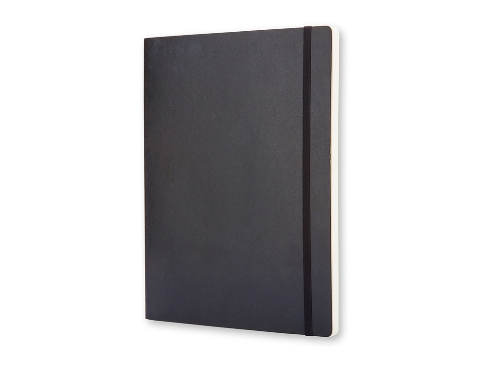 Записная книжка Moleskine Classic Soft (нелинованный), Хlarge (19х25 см), черный-4