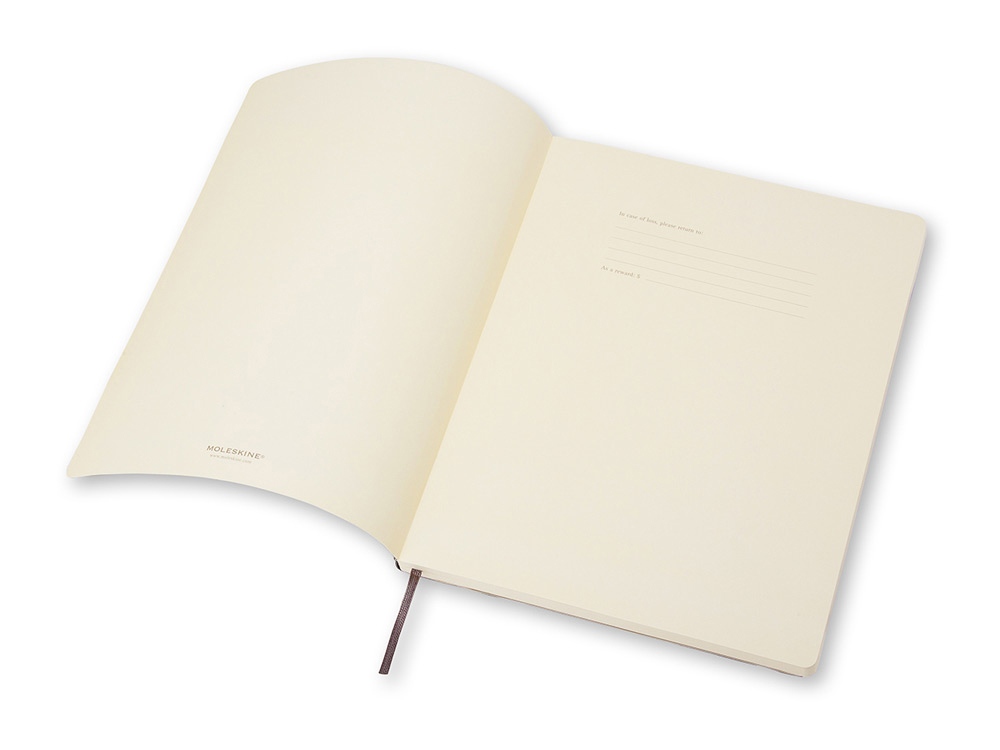 Записная книжка Moleskine Classic Soft (в клетку), ХLarge (19х25 см), черный-1