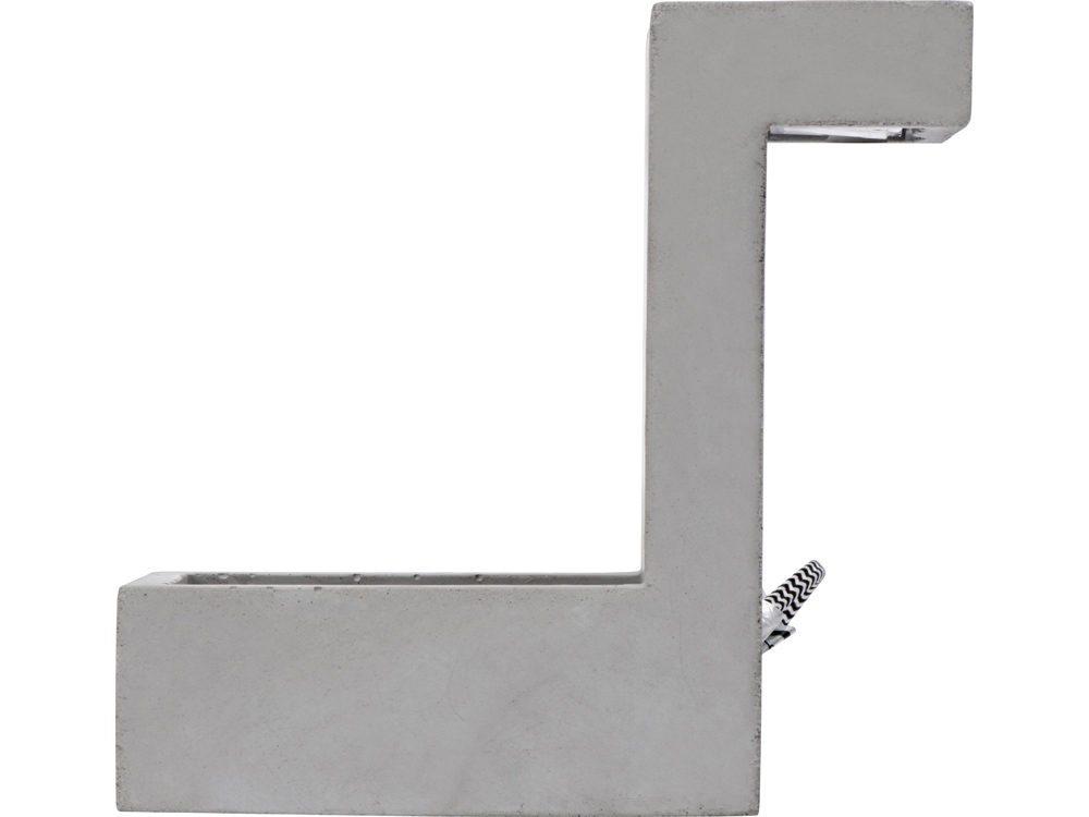 Настольная лампа из бетона "Blok Lamp"-5