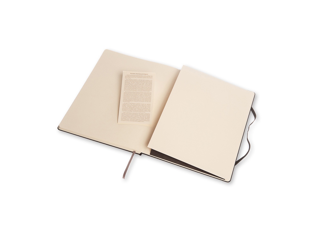 Записная книжка Moleskine Classic (в линейку), Хlarge (19х25 см), черный-5