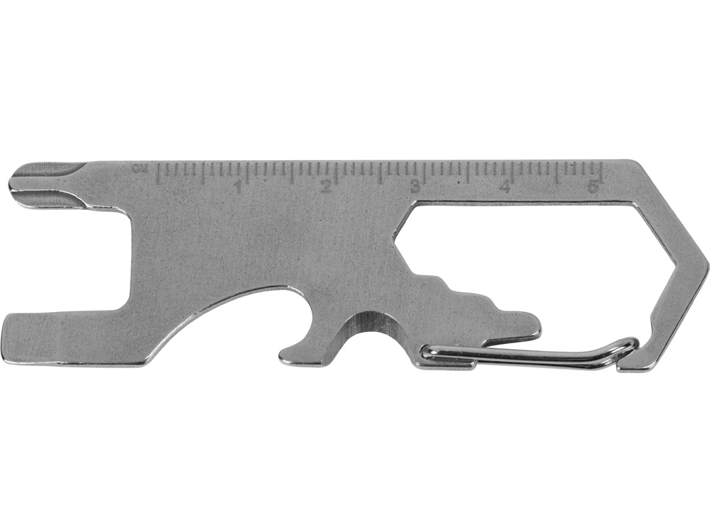Мультиинструмент "Carabiner", серебристый-1