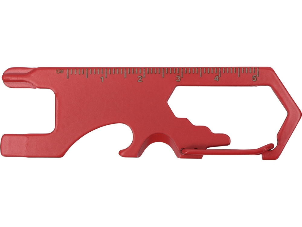 Мультиинструмент "Carabiner", красный-1