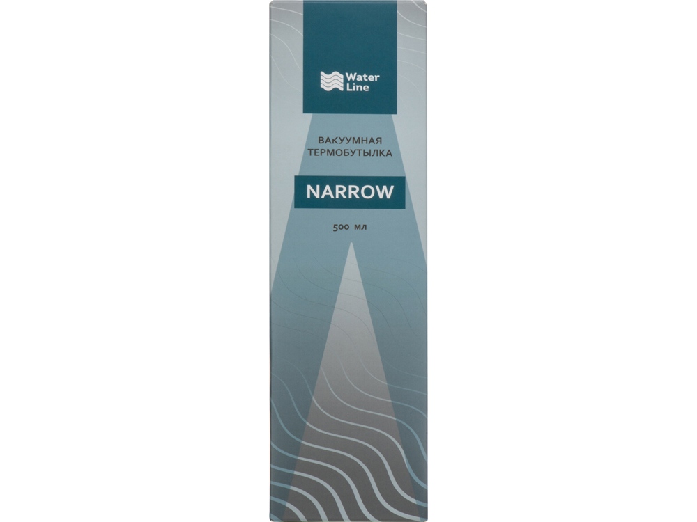 Термобутылка "Narrow" с вакуумной изоляцией, 500 мл, черный-8