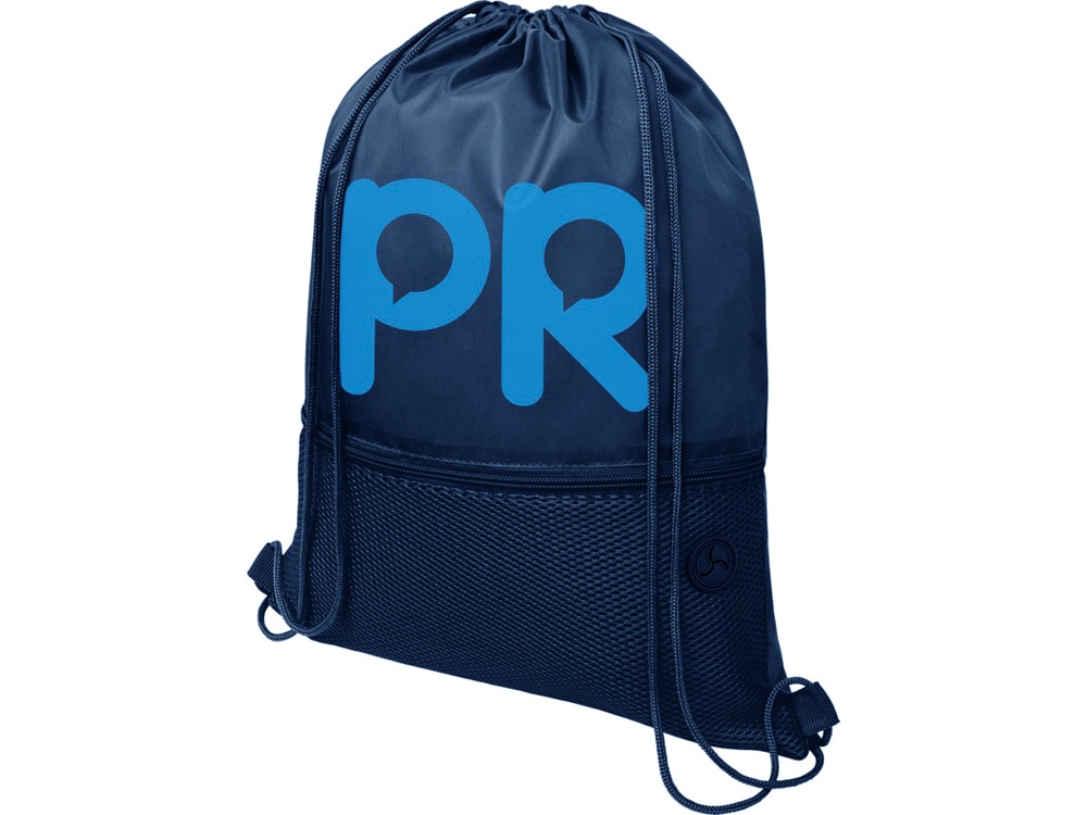 Рюкзак «Ole» с сетчатым карманом, темно-синий-4