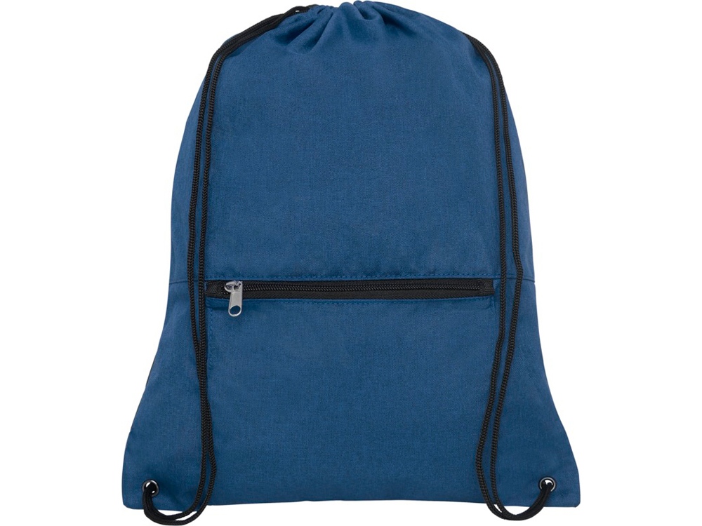 Складной рюкзак со шнурком Hoss, heather navy-2