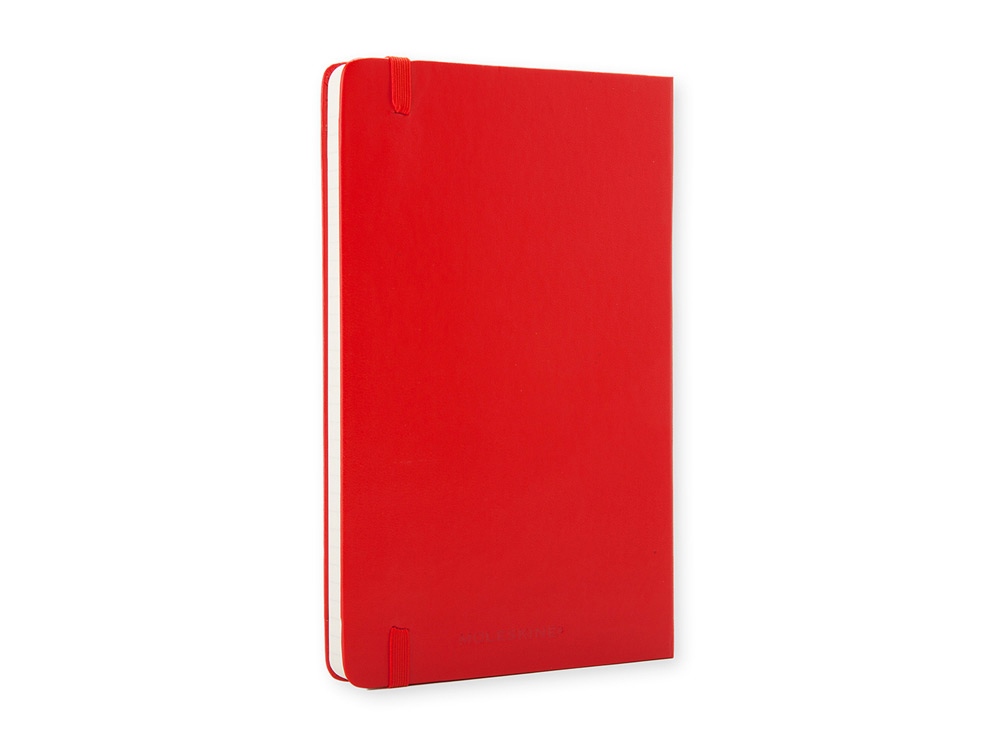 Записная книжка Moleskine Classic (в линейку) в твердой обложке, Large (13х21см), красный-5