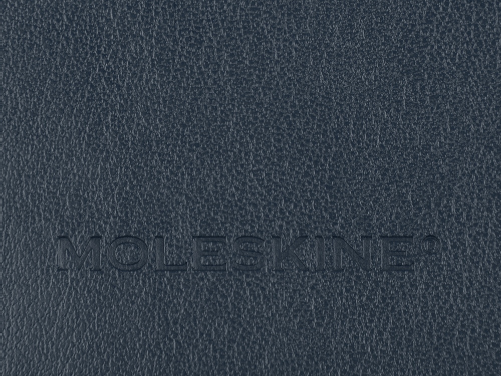 Записная книжка Moleskine Classic Soft (в линейку), Large (13х21см), сапфировый синий-5