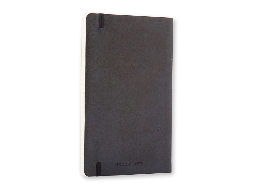 Записная книжка Moleskine Classic Soft (нелинованный), Large (13х21см), черный-1