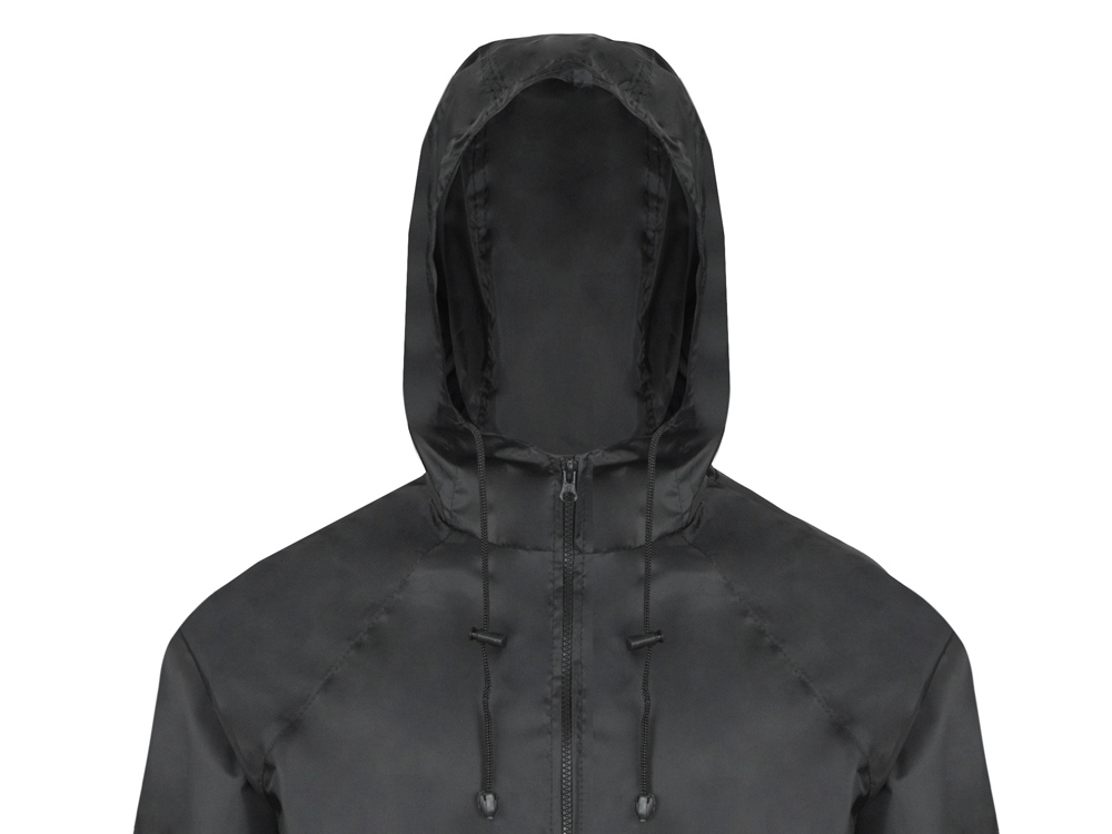 Дождевик «Parka» унисекс, черный-1