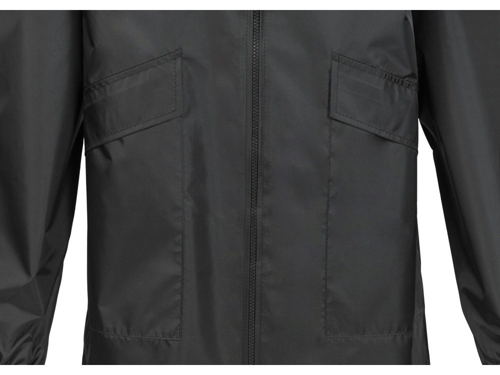 Дождевик «Parka» унисекс, черный-5