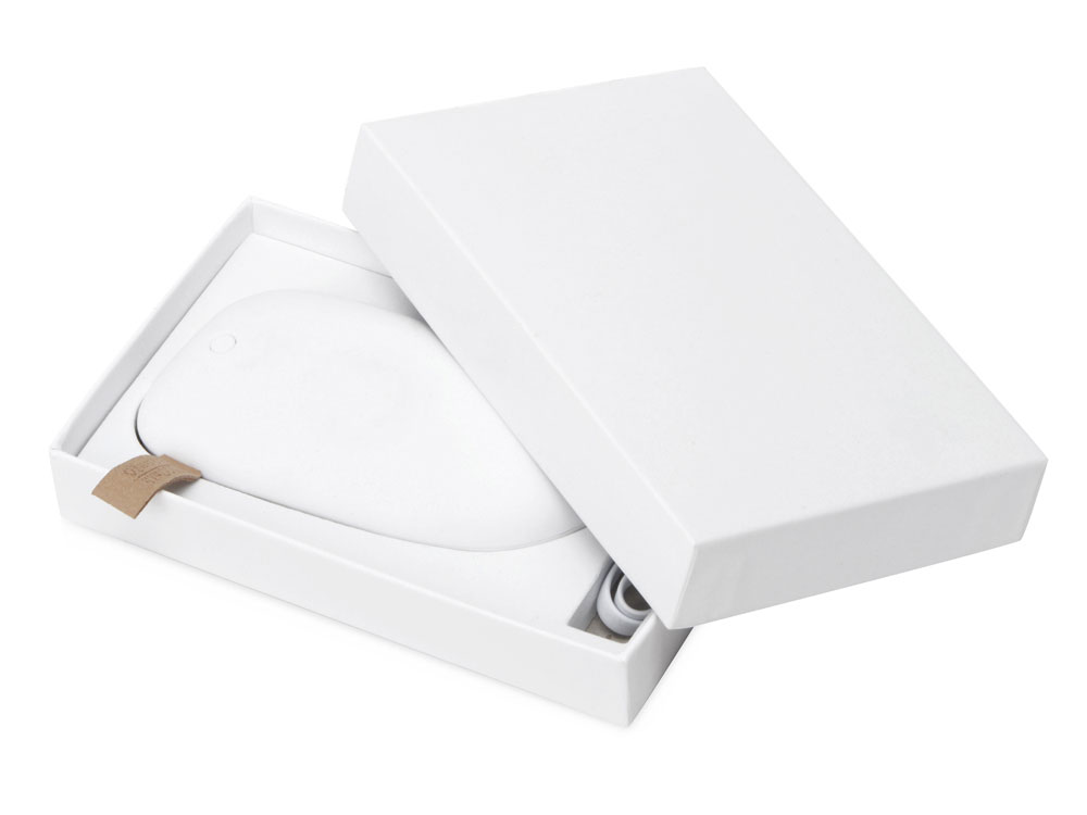 Внешний аккумулятор в форме камня «Stone», 5200 mAh, белый (Р)-7